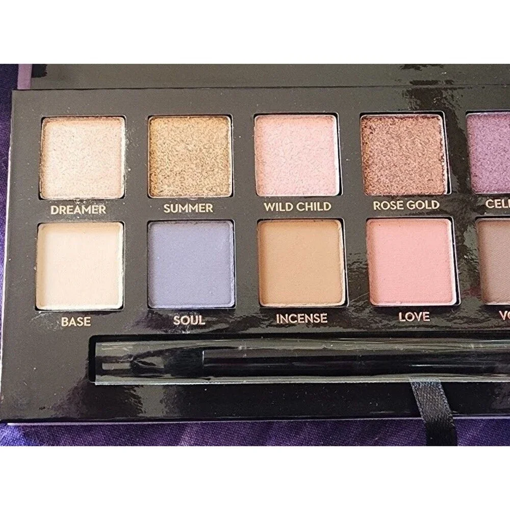 Anastasia Beverly Hills Norvina Eyeshadow Palette 14 Pan Eye Color Brush Mirror